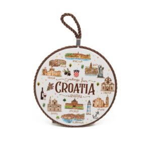 Podmetač keramički Croatia - Aquarel