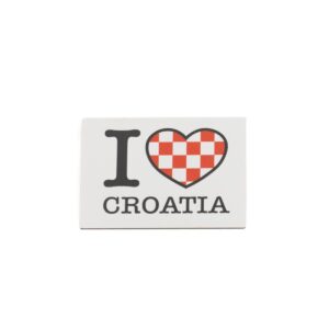 Magnet 3D I love Croatia