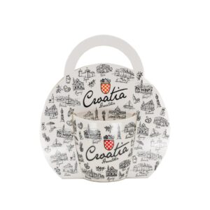 Keramička šalica sa košaricom - PAR