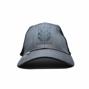 Kapa "Croatia" – tamnosivi s grbom